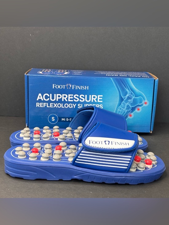 Acupressure Other - FOOT FINISH Acupressure Foot Massage Slippers Shoes Sandals, M 5-7 W 7-9